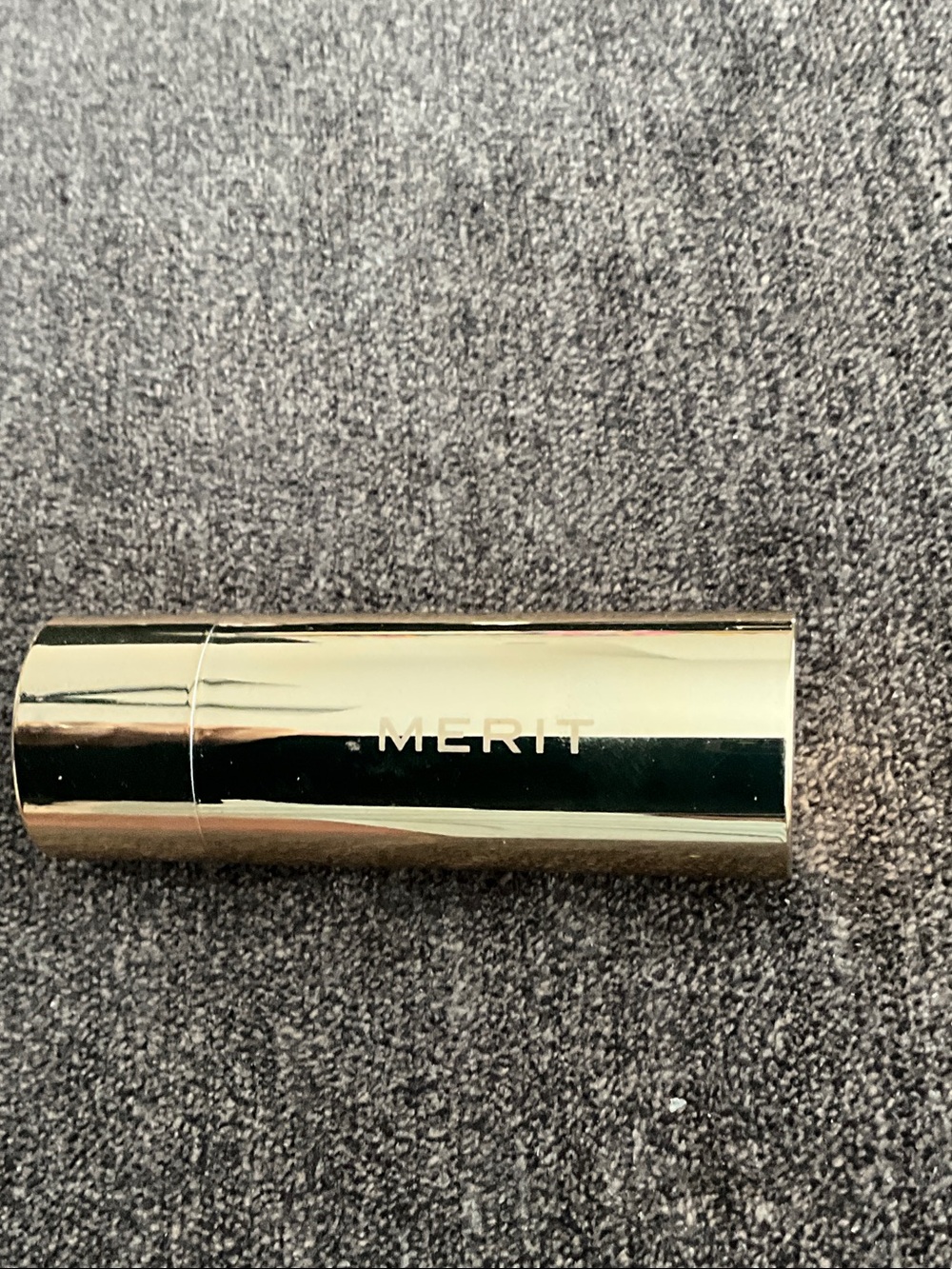 Merit Gold Metallic Lipstick Case